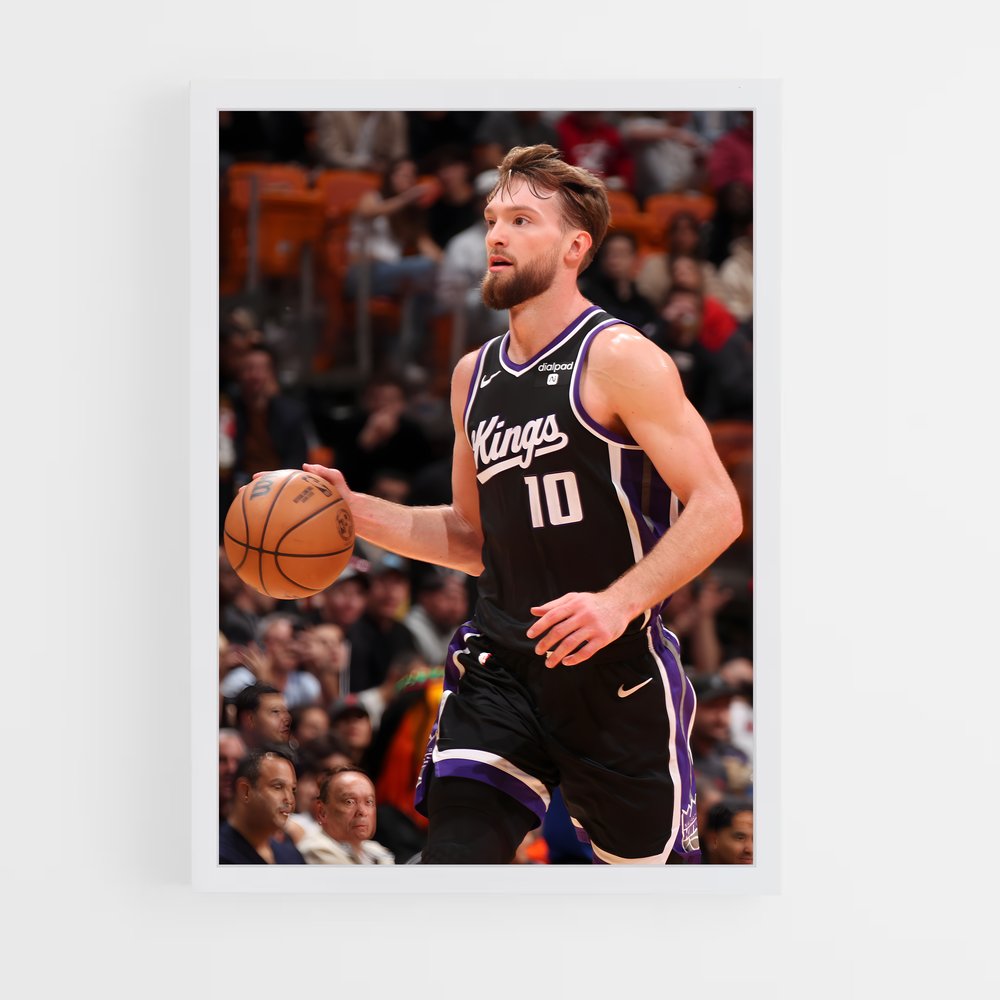 Poster Domantas sabonis – affiche Basketball (vue 3)
